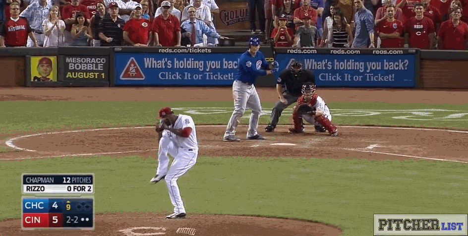 Aroldis Chapman four-seam fastball