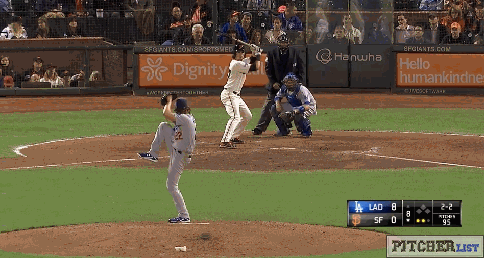 Clayton Kershaw curveball