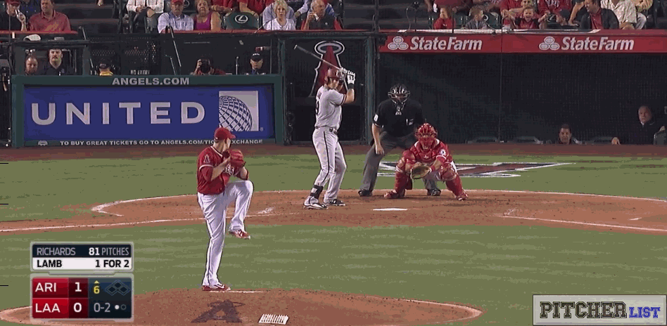 Garrett Richards fastball command image