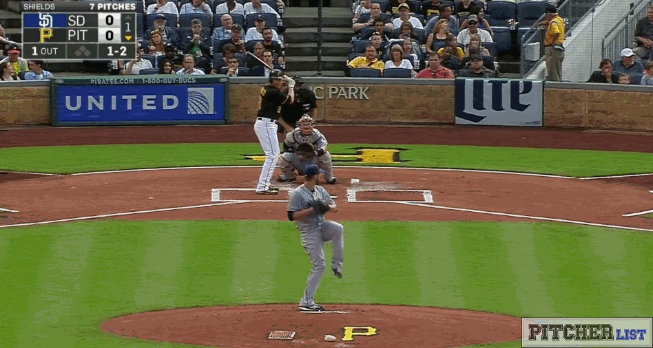 James Shields two-seam fastball