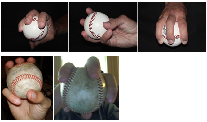 Changeup grip images