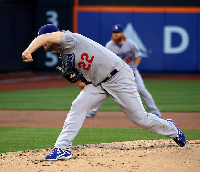Clayton Kershaw pitching mechanics - maximum internal rotation