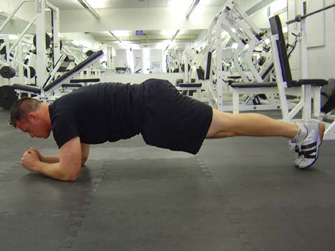 Pitchers workout Plank exercise image