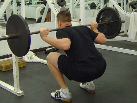 Pitchers workout Squat exercise image