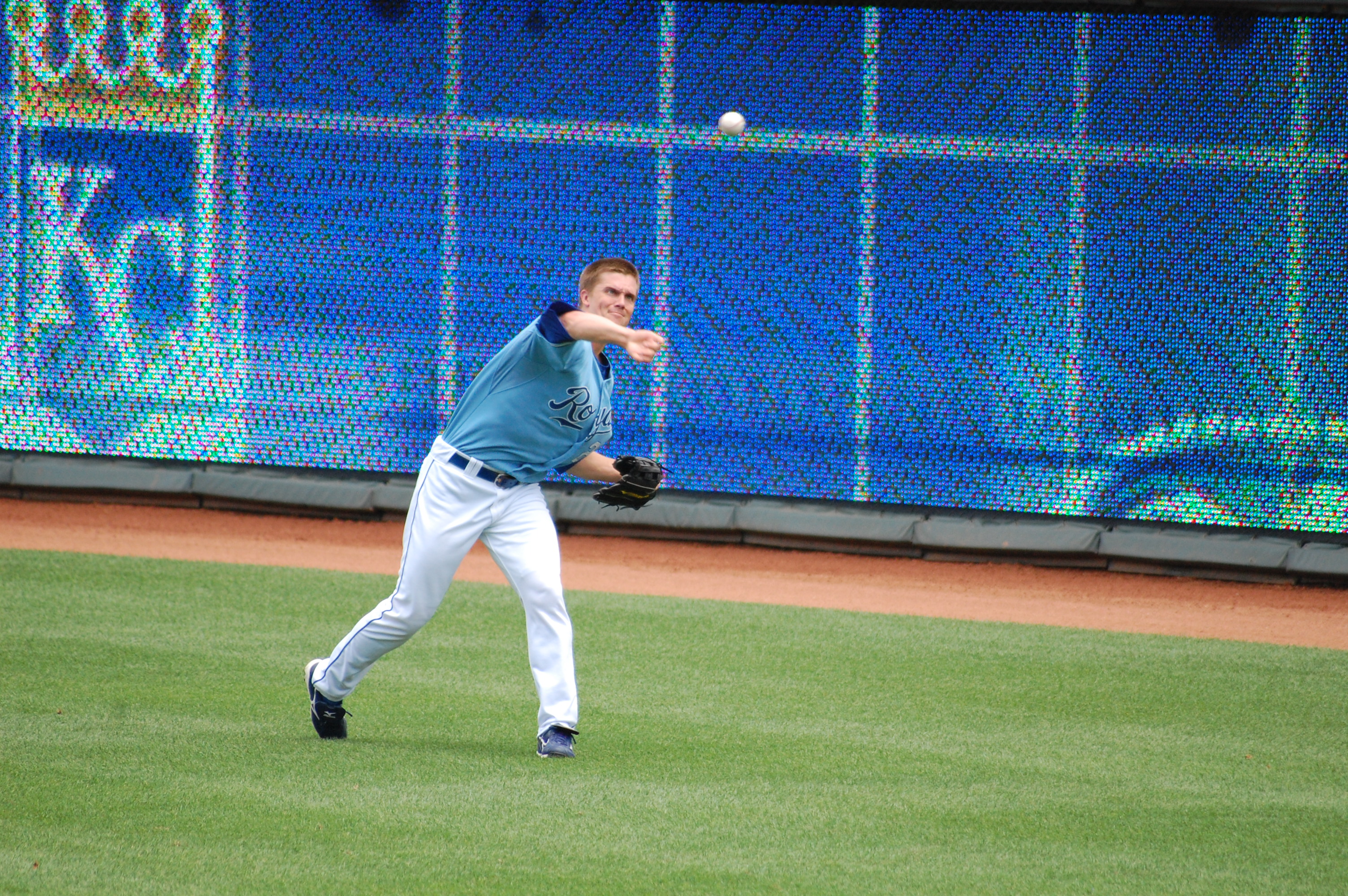 Zack Greinke throwing